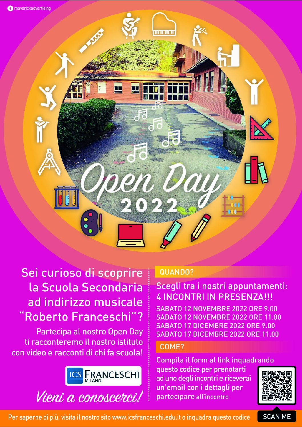 Open Day 2022 – Scuola Secondaria R. Franceschi